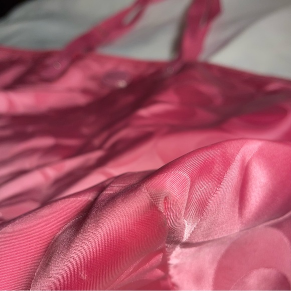 Coach Getaway Signature Nylon Packable Weekender Tote Duffle with Pouch - Picture 3 of 6